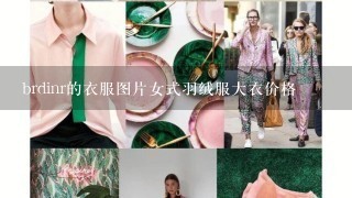 brdinr的衣服图片女式羽绒服大衣价格